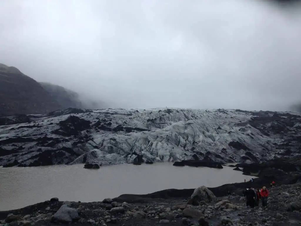 Iceland glacier