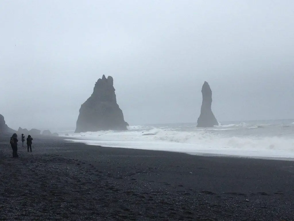 Iceland Black sand beach