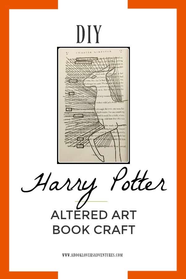 altered art Harry Potter