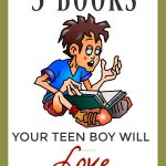teen boy reading