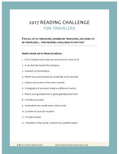 2017 Reading Challenge