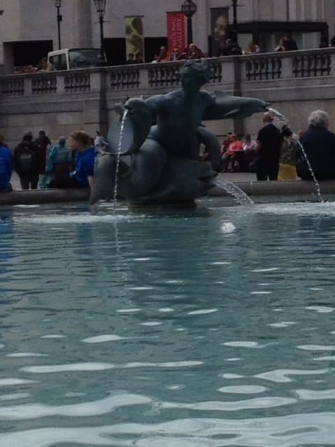 Fountain in Trafalgar Square