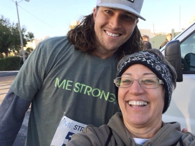 Jacob DeGrom at the 5K
