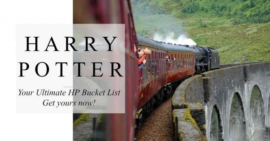 Harry Potter bucket list