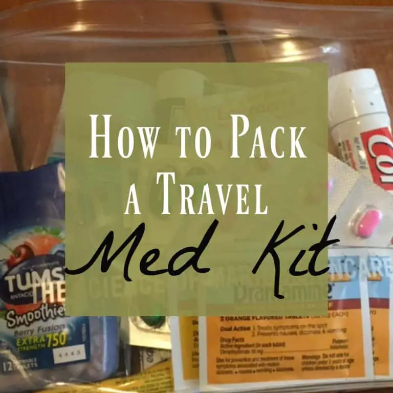 How to Pack a Great Travel Med Kit