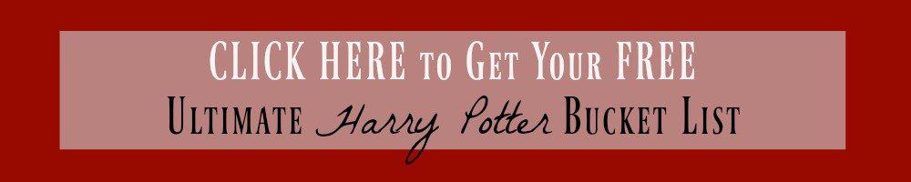 Harry Potter Bucket List