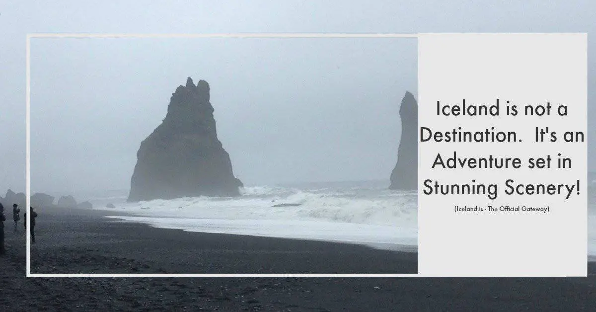 The black beaches are a must see for your Iceland stopover