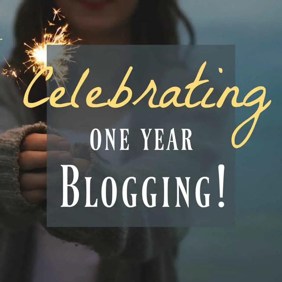 celebrate one year blogging