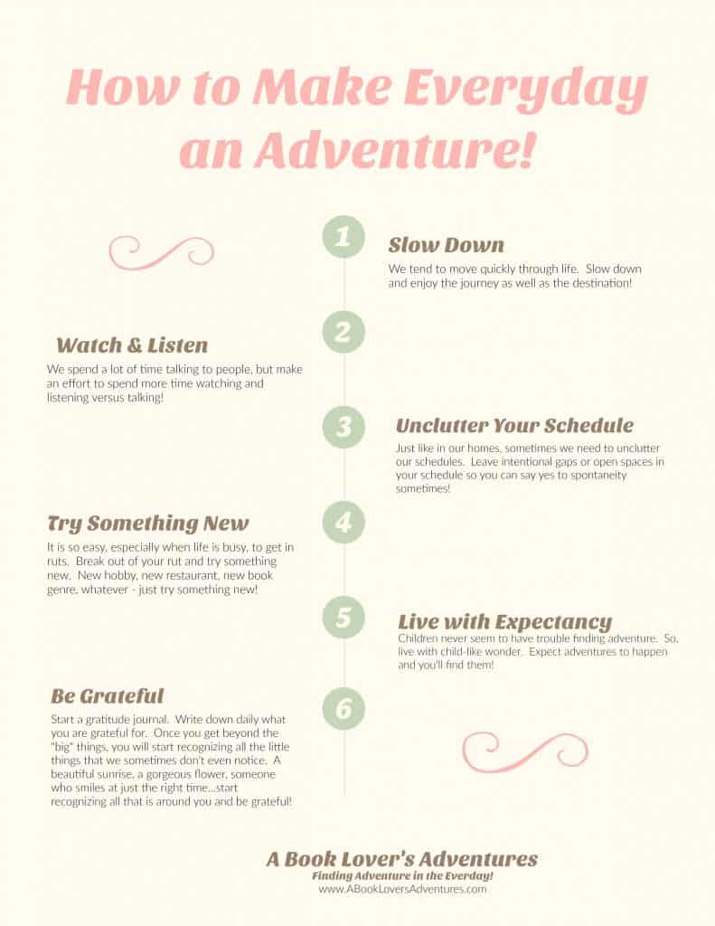 How to Make Everyday an Adventure