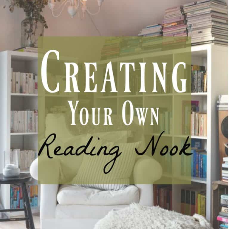 Reading Nook Ideas ~ Creating a Beautiful Reading Spot