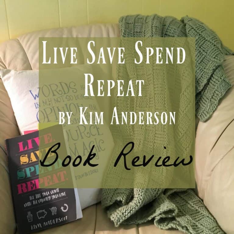 Live Save Spend Repeat by Kim Anderson ~ Book Review