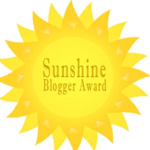 sunshine blogger award