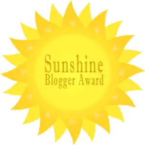 sunshine blogger award