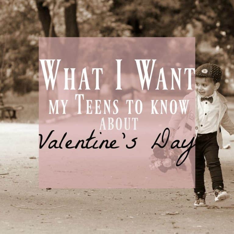 Why I hate the Valentine’s Day hype for my Teens