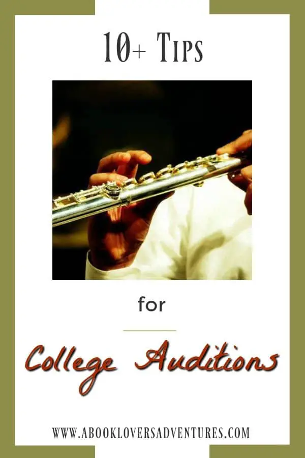 college audition tips