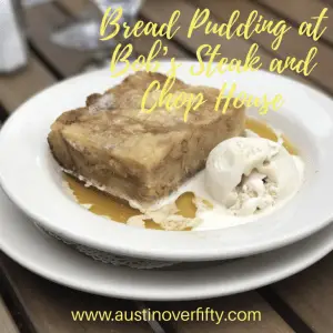 Bread Pudding at Bob 