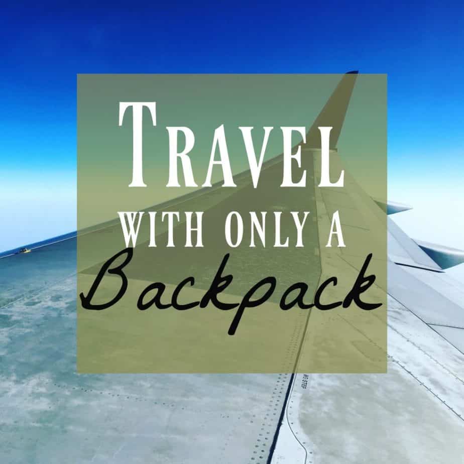 Travel Lite How to Pack Your Backpack for a Weekend Wedding A Book