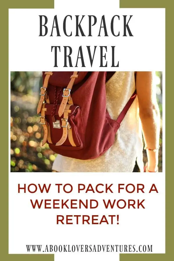 minimalist backpack travel