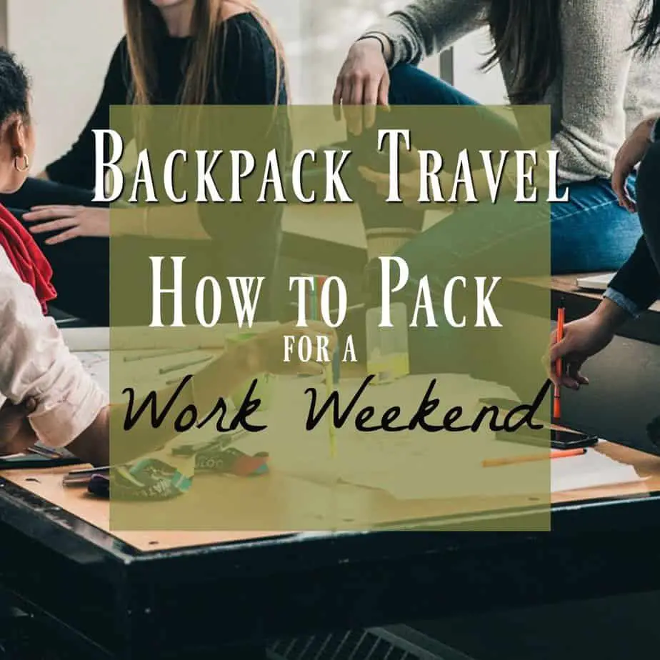 minimalist backpack packing