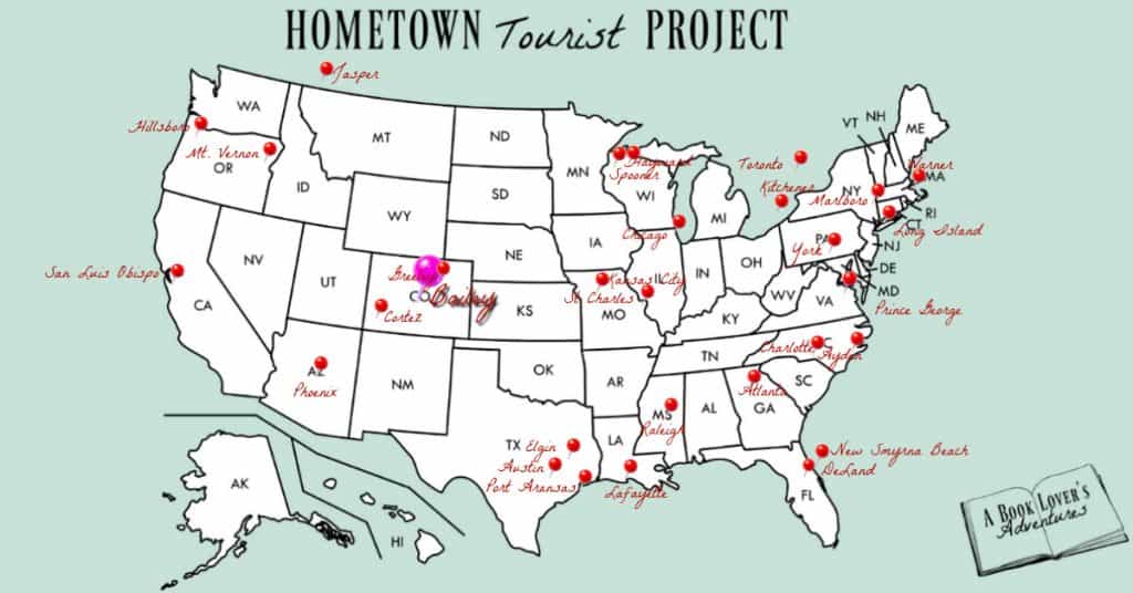 Map of Bailey, CO living in the mountains