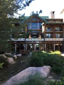 the wilderness lodge at Disney World