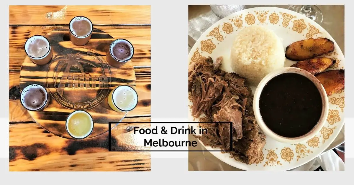 flight of beer and favorite meal are favorite things to do in Melbourne