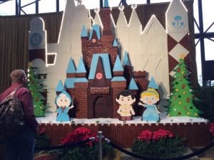 Cinderella Gingerbread house