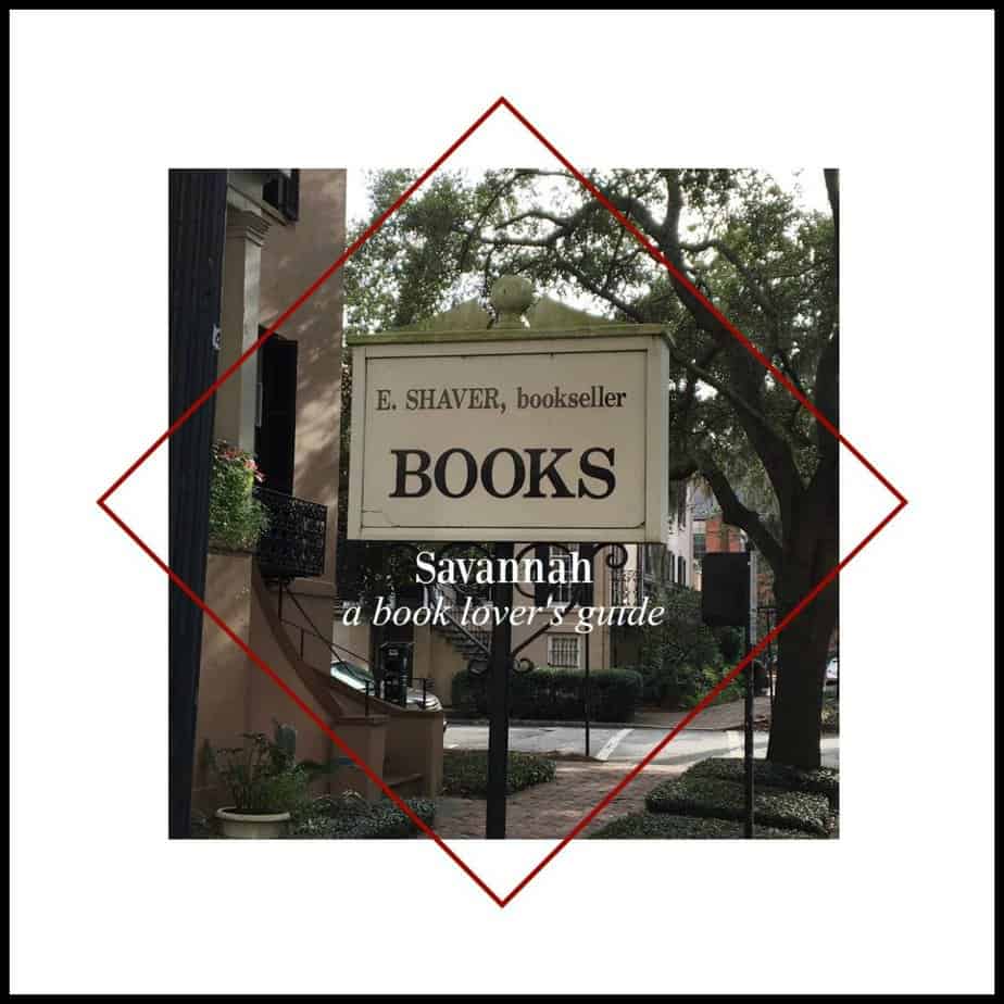 a book lover's walking tour savannah