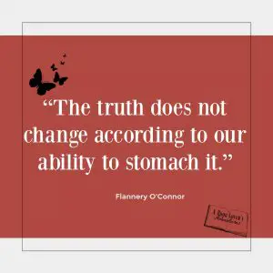 Flannery O'Connor quote