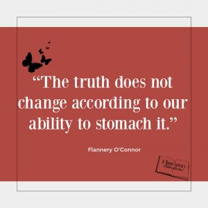 Flannery O'Connor quote