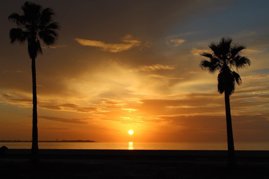 Sunset at Fort DeSoto