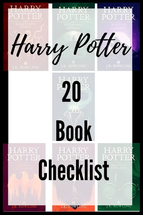 Want to join a Harry Potter reading challenge? Check out what order to read in and grab a checklist of all the books!