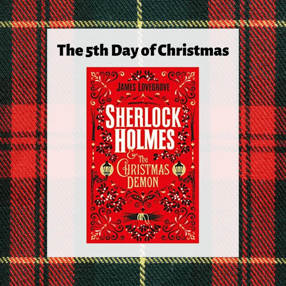 book cover for Sherlock Holmes and the Christmas Demon