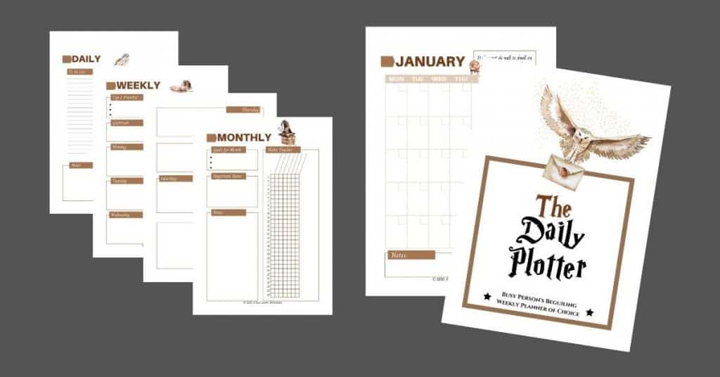 Harry Potter planner