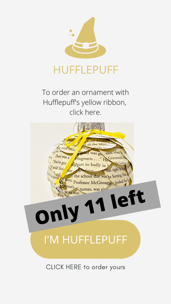 Harry Potter Hufflepuff ornament