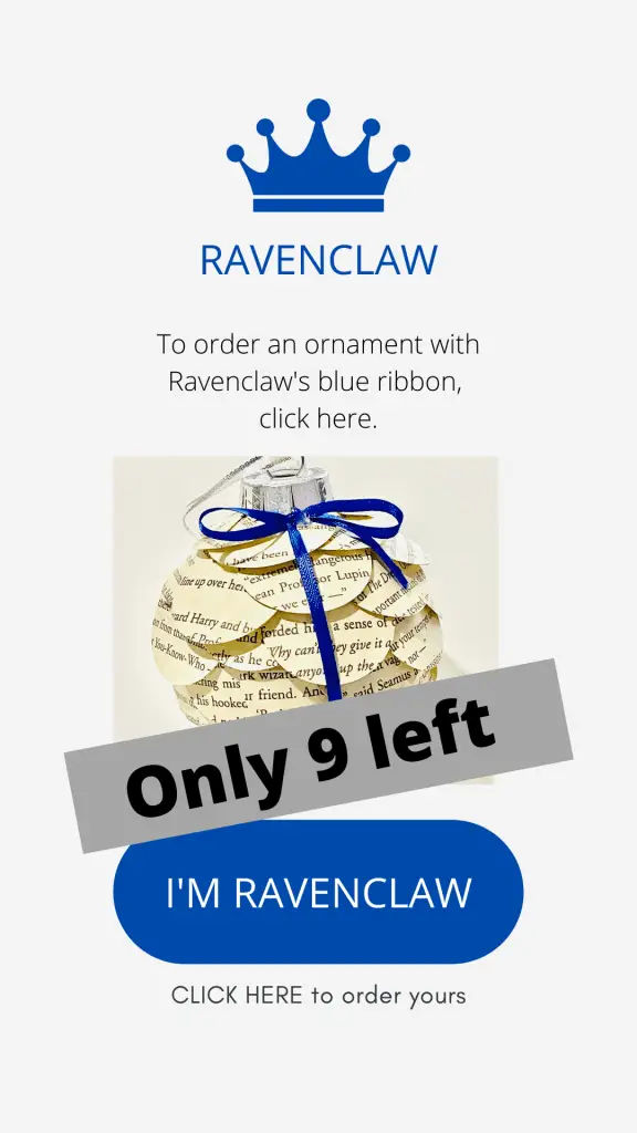 Harry Potter Ravenclaw ornament