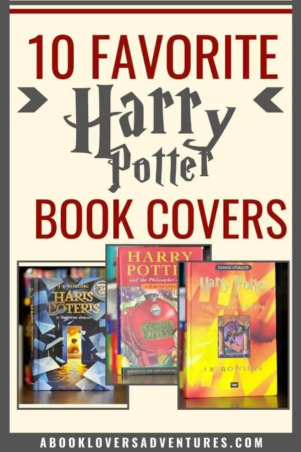 Harry Potter book covers