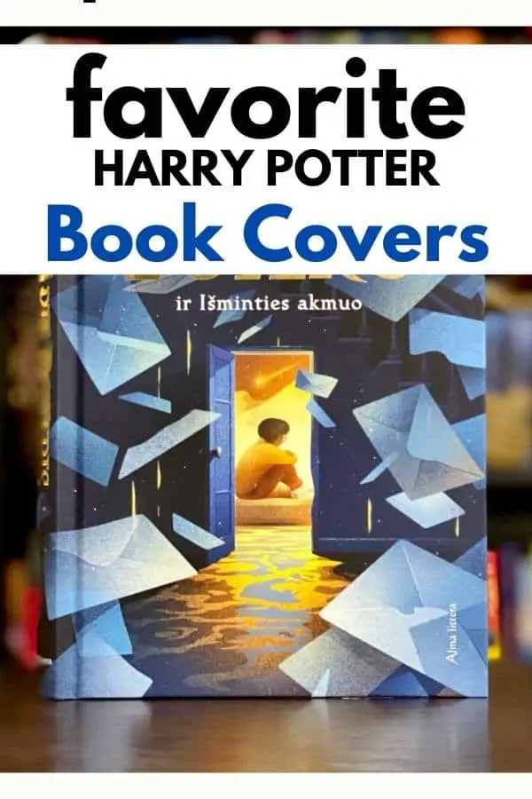 Harry Potter covers around the world