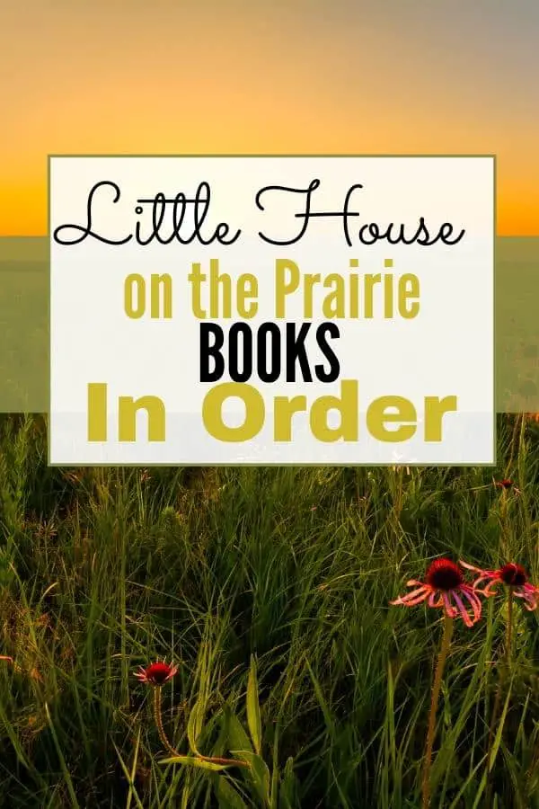 Laura Ingalls Wilder books in order