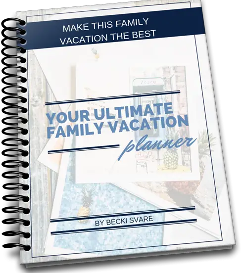 Vacation Planner Special A Book Lovers Adventures